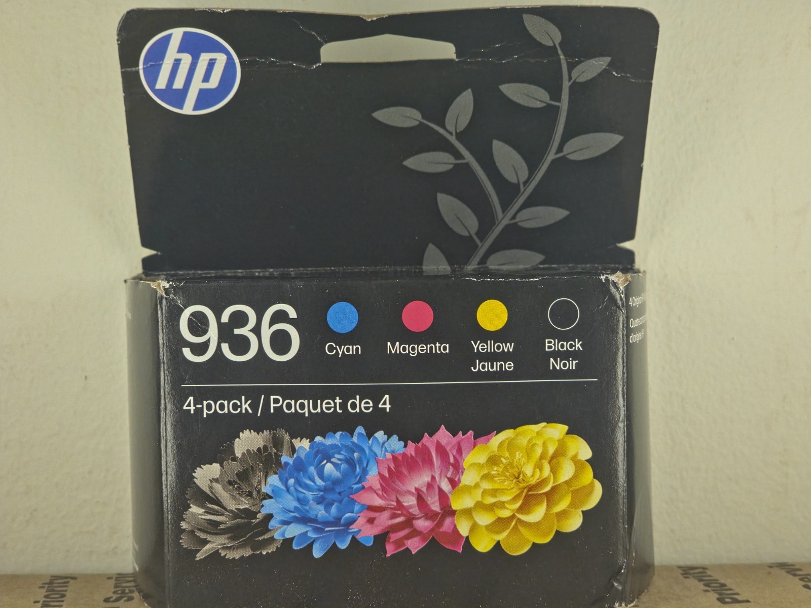 HP 936 | 4-Pack Cyan | Magenta | Yellow | Black Ink Cartridge | Expires: 01/2028