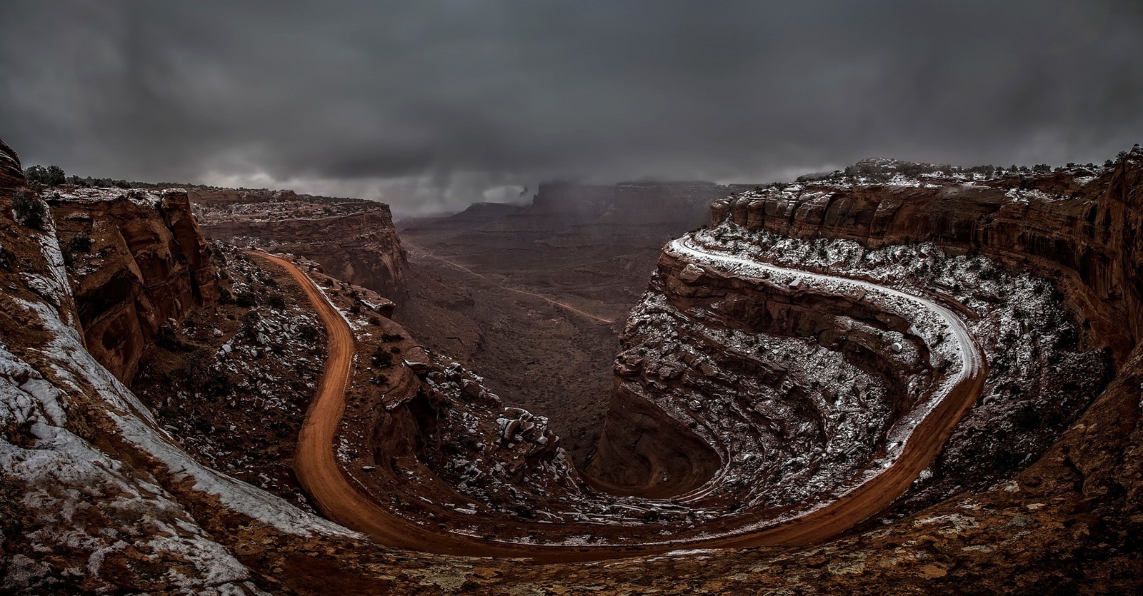 Landscape utah canyon usa nature hairpin Custom Gaming Mat Desk
