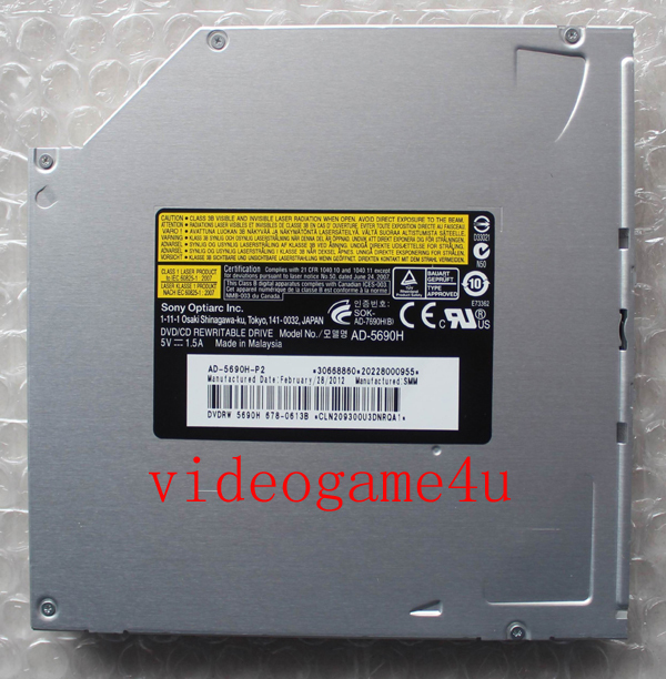 Apple iMac 20" 27" DVD±R/RW RAM Burner Drive Superdrive optiarc AD-5680H 5690H