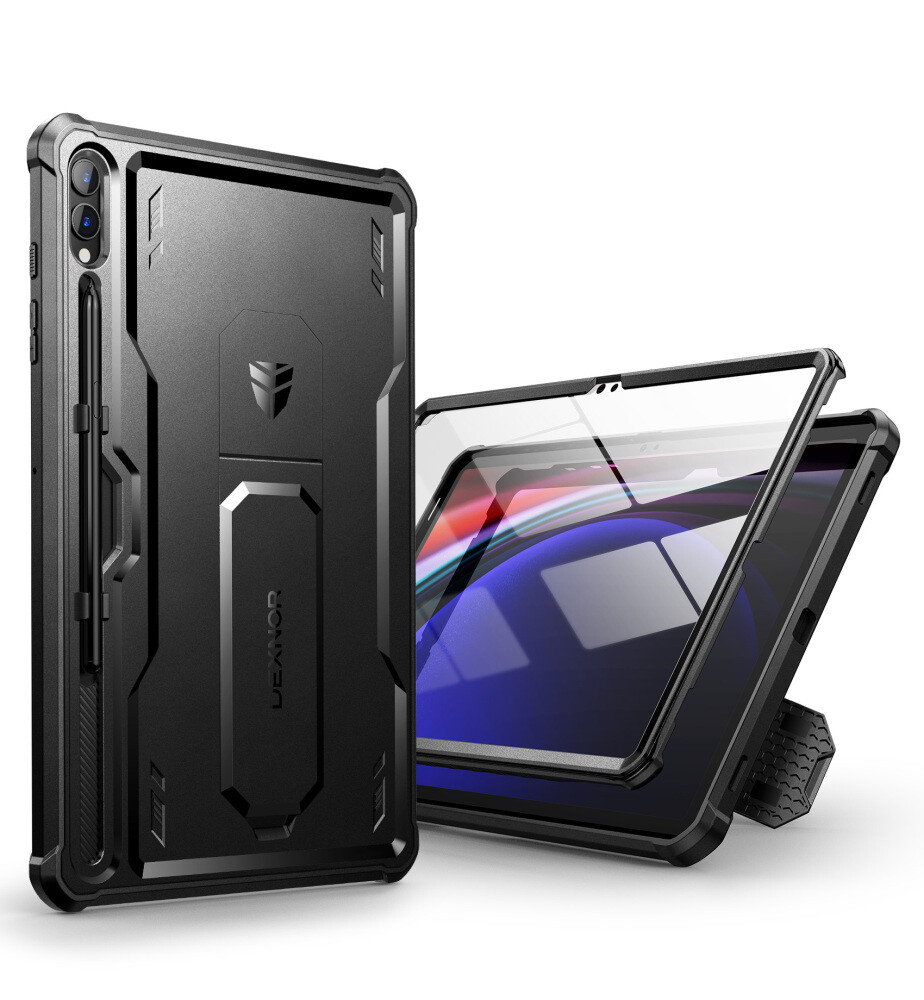 Dexnor for Samsung Galaxy Tab S10 Plus 2024/Tab S9 Plus Case with Pen Holder