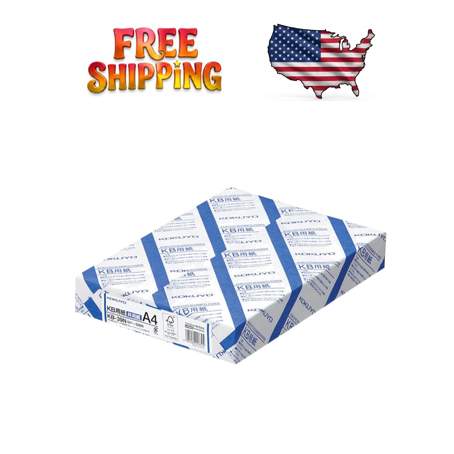 A4 500 Sheet Copy Paper - Jam-Free, FSC Certified, Perfect for Printing