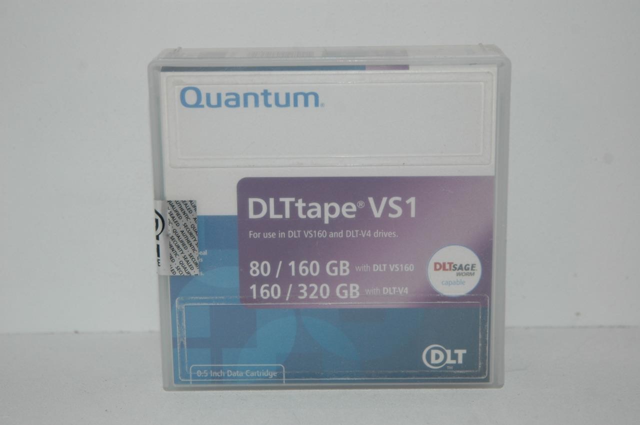 Quantum DLT tape VS1 MR-V1MQN-01 160/320Gb DLT-V4 or DLT VS160 Brand New 