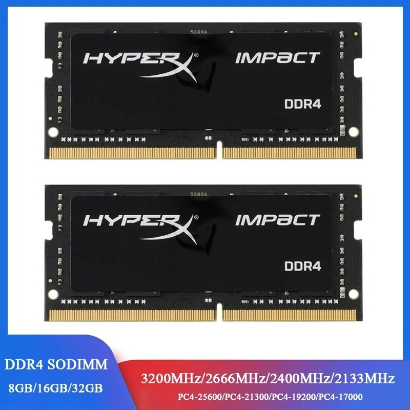 KingSton 16GB 8GB 32GB DDR4 SODIMM 260-Pin 1.2V Laptop RAM 2133 2400 2666