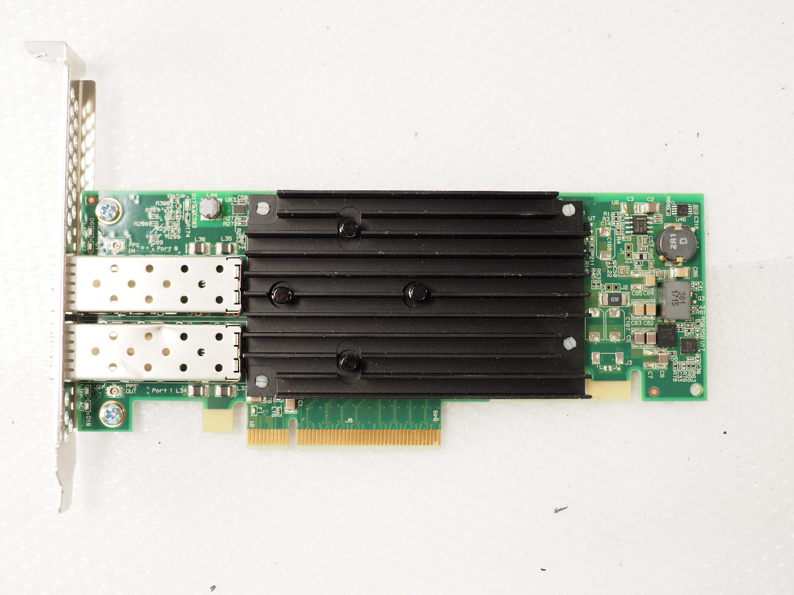 Solarflare SR203 P/N: SF10-050020 Dual Port 10GbE SFP+ Adapter High Profile