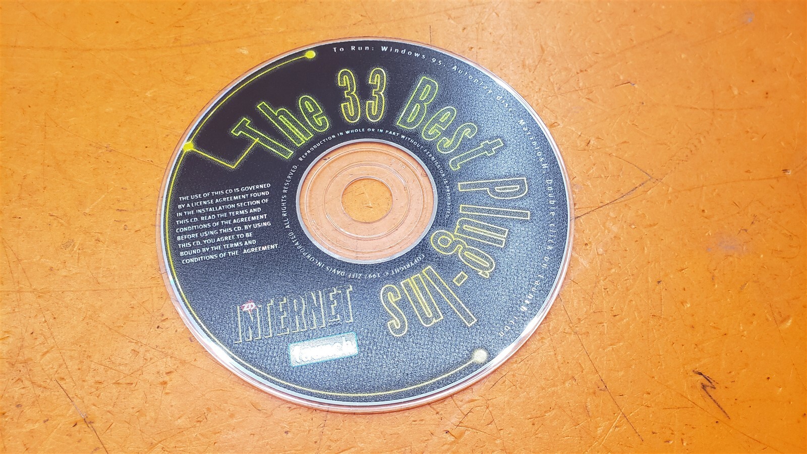 ⭐️⭐️⭐️⭐️⭐️ Internet Launch The 33 Best Plug-Ins 1997 CD-ROM Disc Only 
