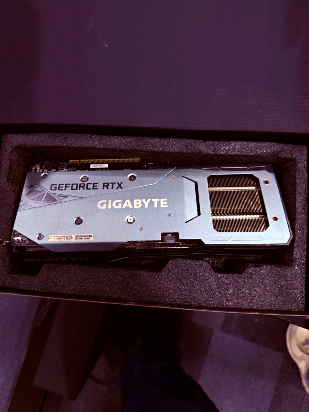 GIGABYTE NVIDIA GeForce RTX Graphics Card Fan w/ Heatsink Multiple Monitor