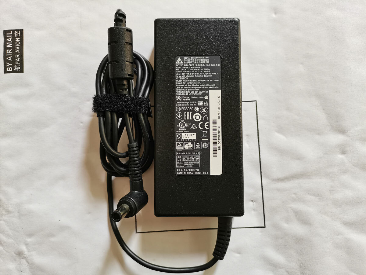 For MSI GL73 GL63 Series 7.4mm 135W Delta ADP-135KB T AC Adapter 100%Original