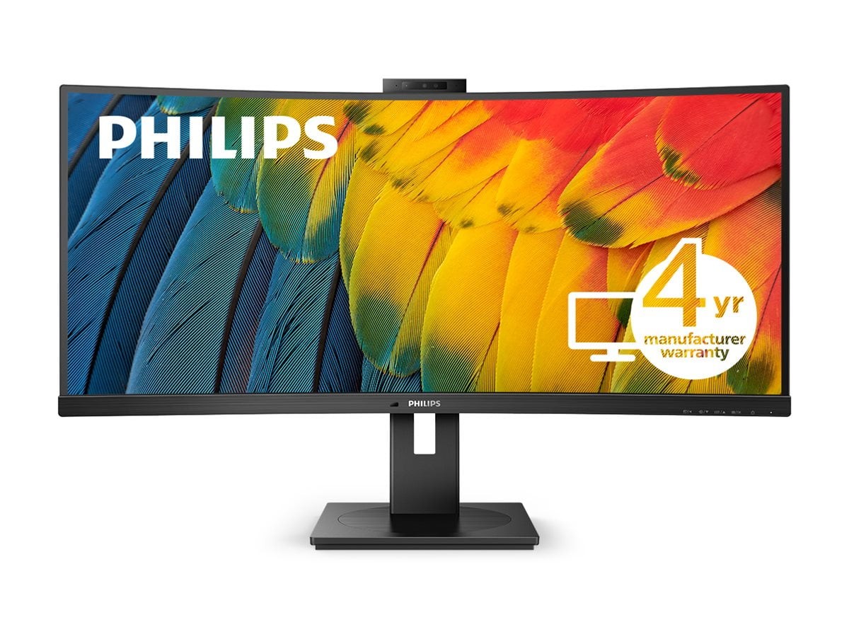 Philips 34B1U5600CH 34" Curved Monitor USB-C 100W Webcam