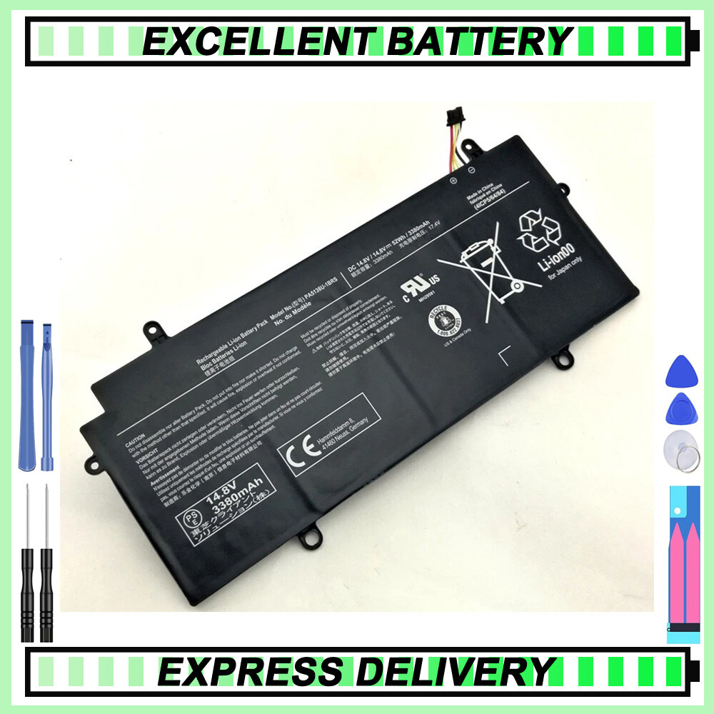 PA5136U-1BRS PA5136U 52wh Battery For Toshiba Satellite Z30-A Z30-B K10M K02M