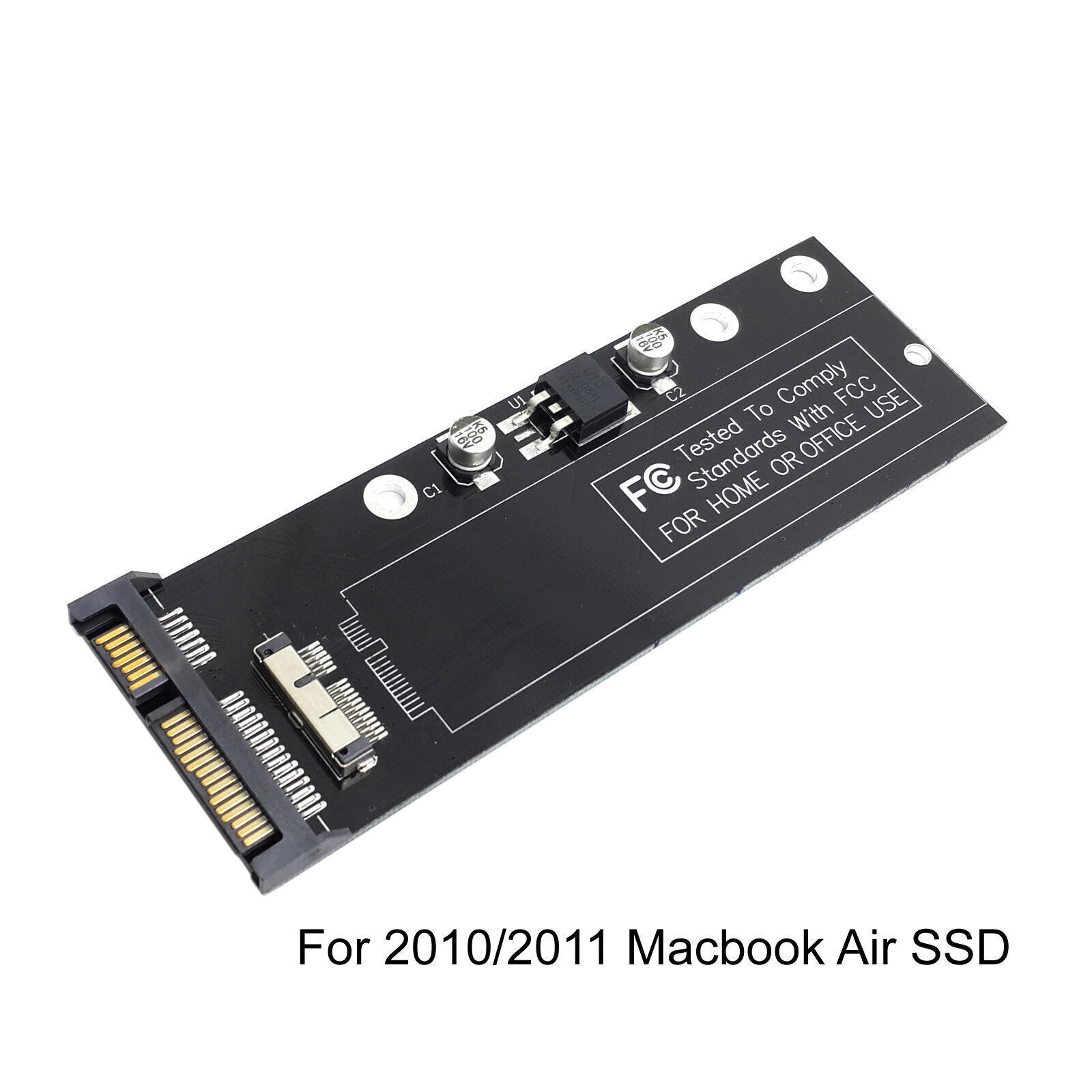 NFHK PCBA 12+6pin to SATA 22Pin Hard Disk Cartridge Drive for Mac 2010-2011 SSD