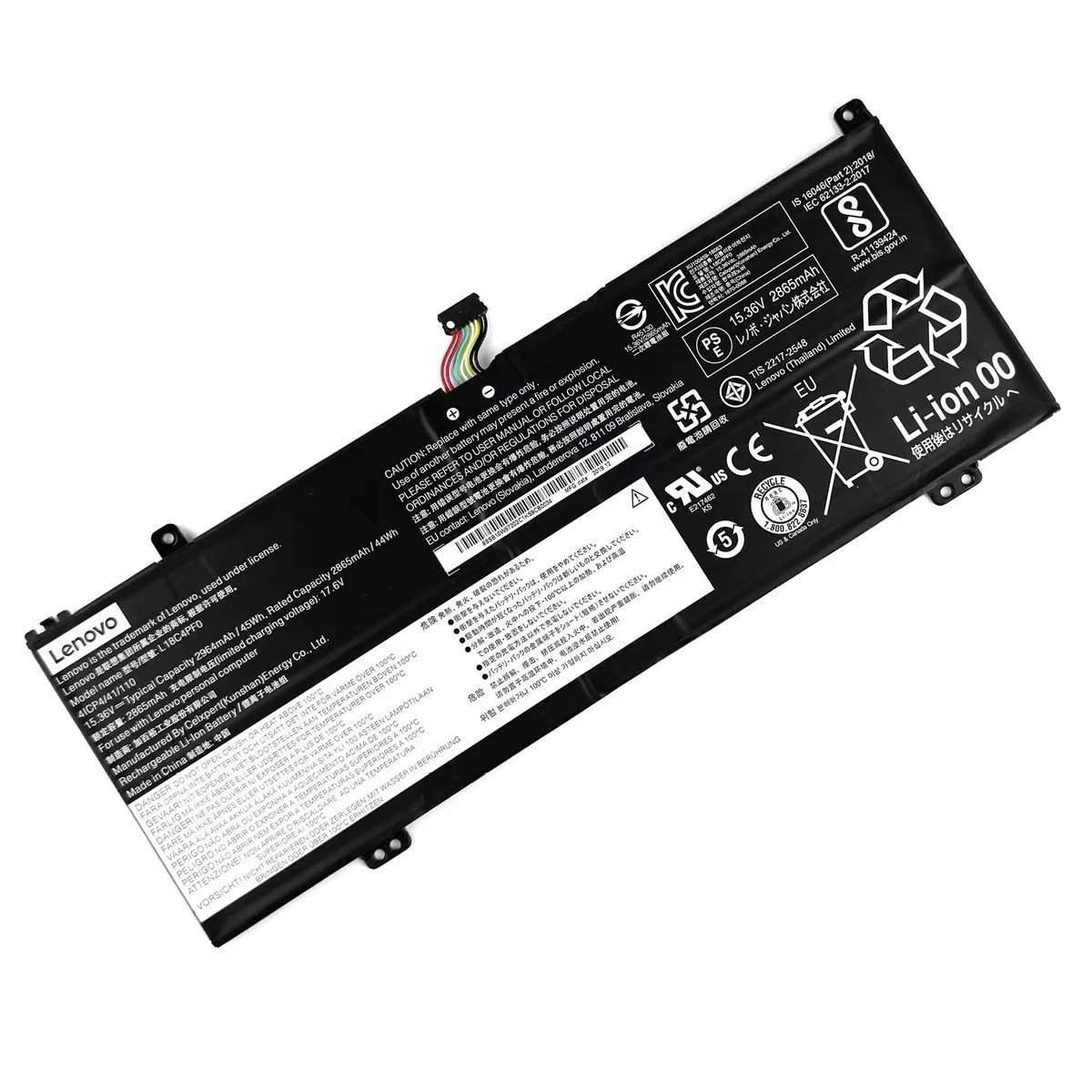 Genuine L18D4PF0 L18C4PF0 L18M4PF0 Battery For ThinkBook 13S-IWL 14S-IWL 13S-IML