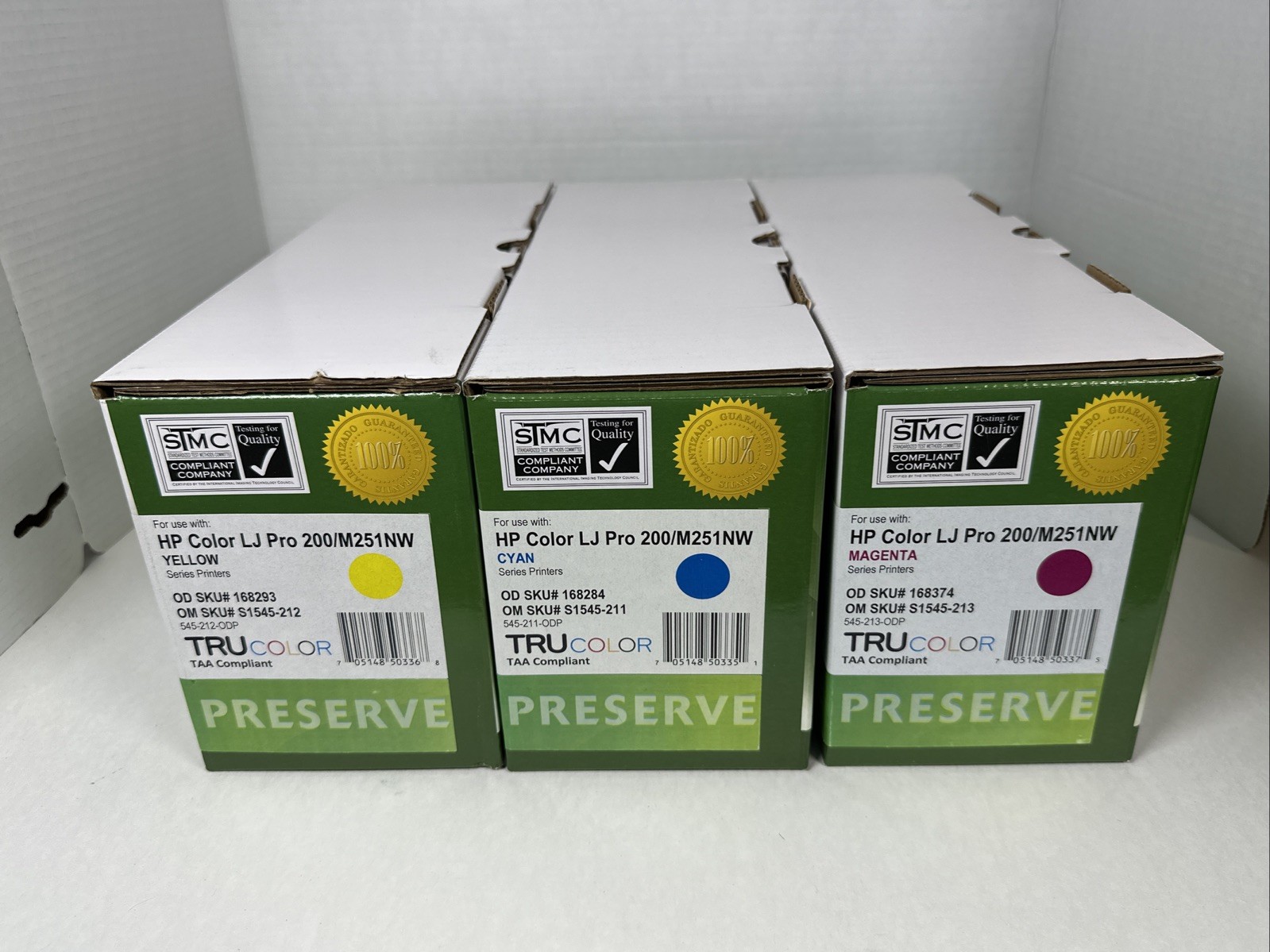 (New) IPW Yellow, Cyan, Magenta Toner for LJ Pro 200/M251NW Series Printers