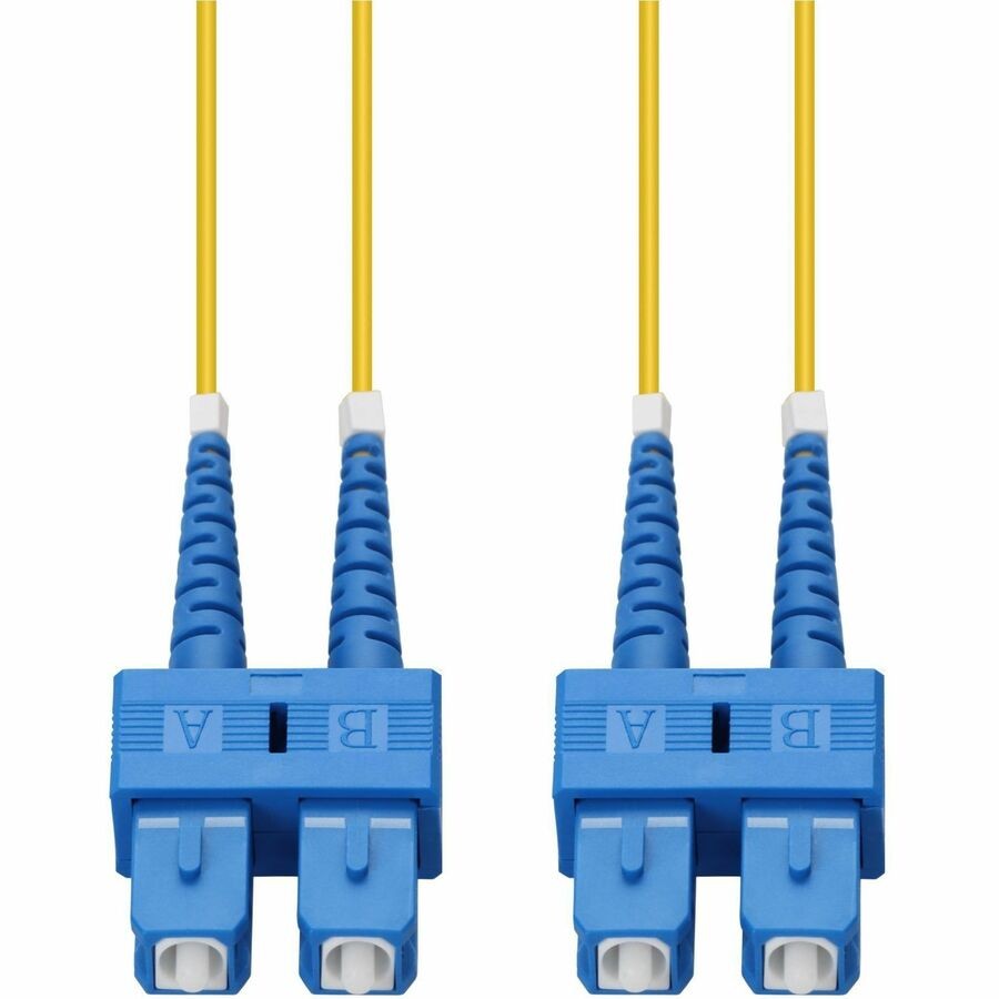 AddOn 50m SC to SC Yellow OS2 Duplex OFNR (Riser-Rated) SMF (Single Mode) Fiber