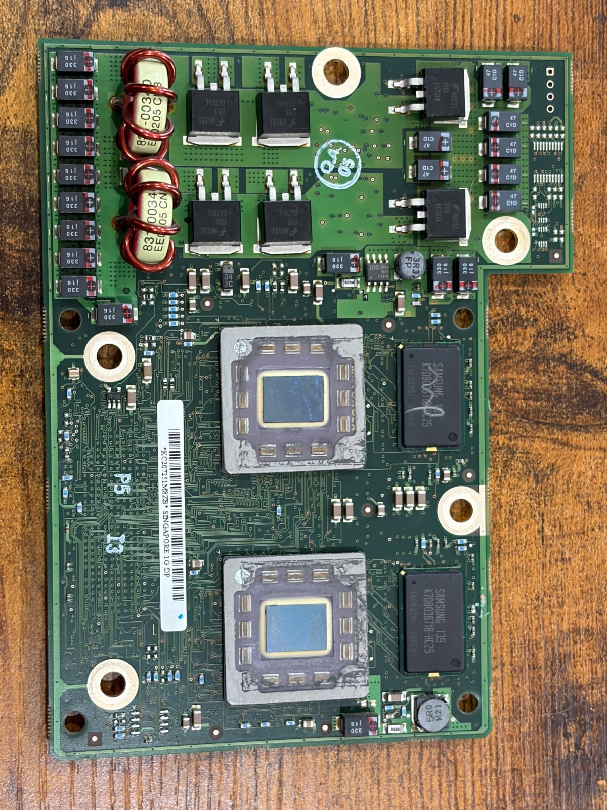 Apple Power Mac G4 Quicksilver Dual 1GHz CPU Processor Card 661-2591 1G DP RARE