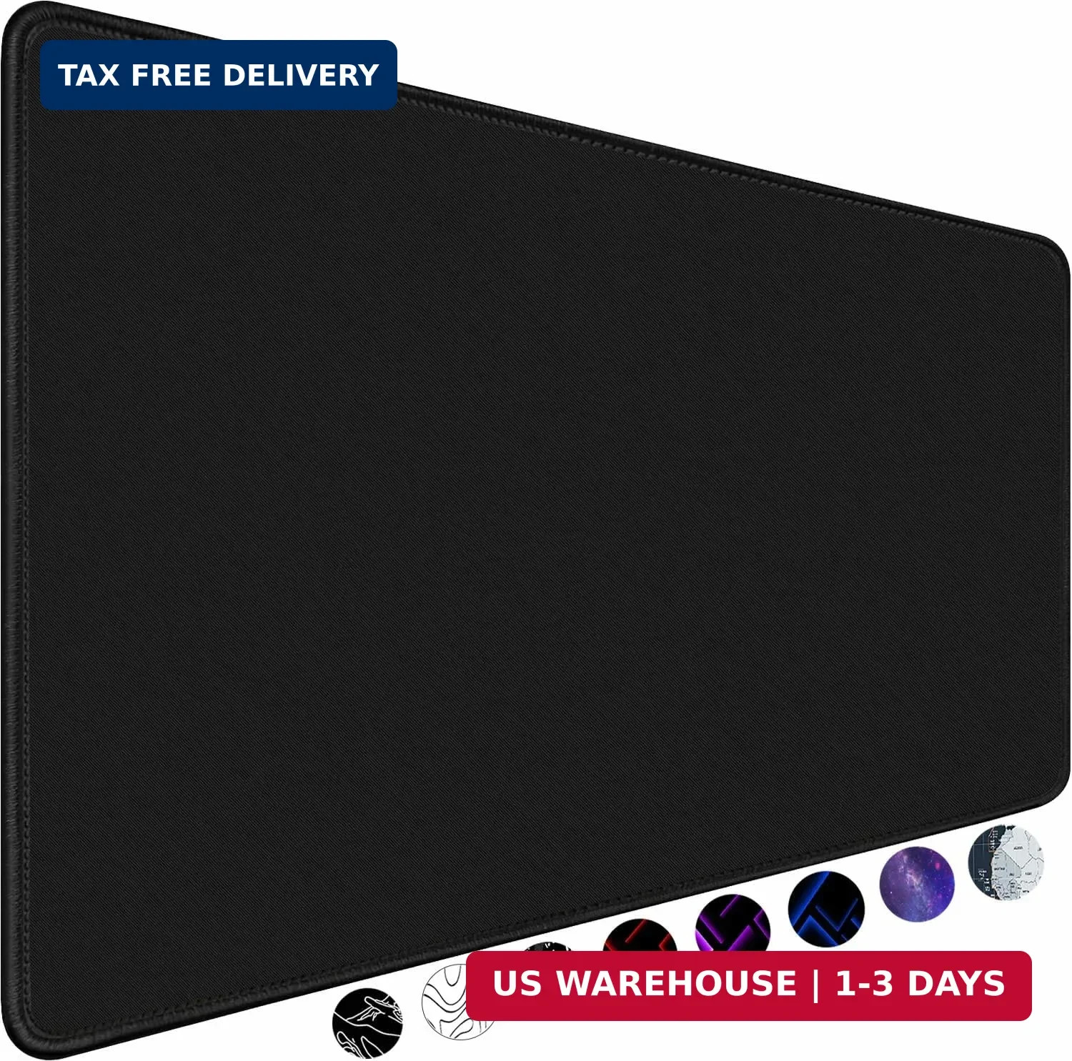 Large Gaming Mouse Pad, Extra Large Big Mouse Pad with Stitched Edge | Mouse Pad