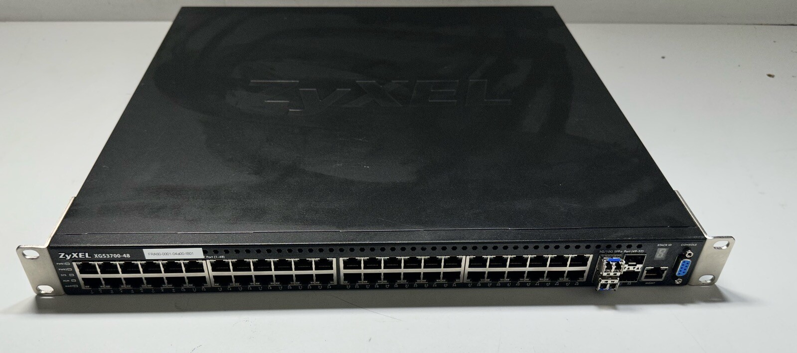 ZyXEL XGS3700 48-Port GbE L2+ Switcher with 10GbE Uplink