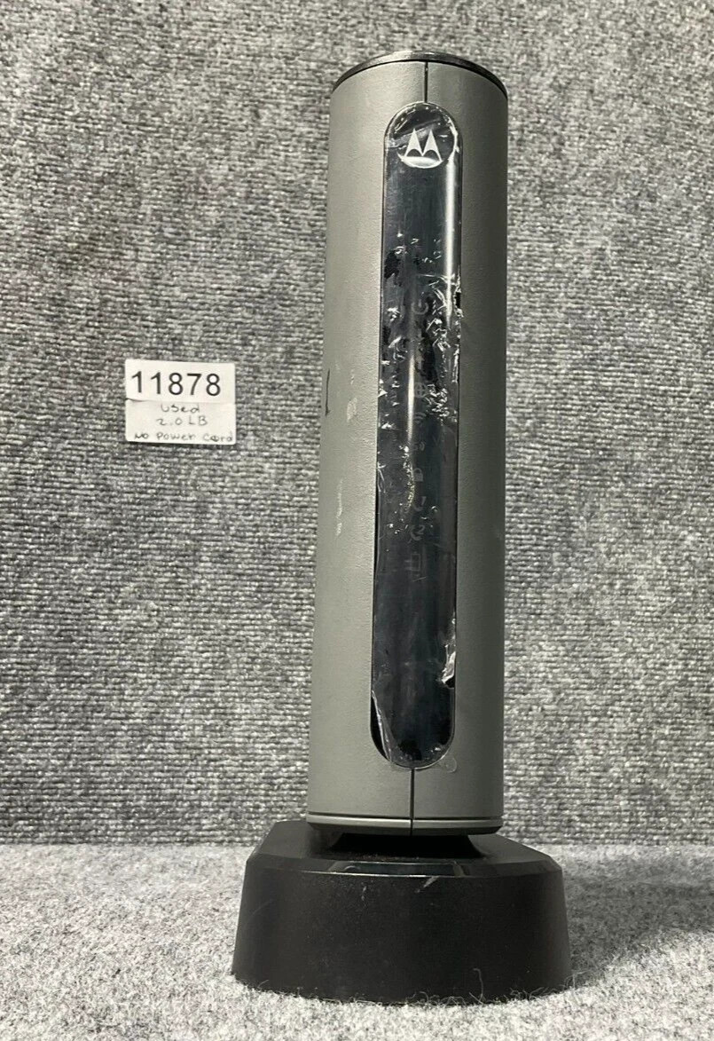 Motorola MT7711 24x8 Cable Modem AC1900 Dual Band WiFi Router Used 11878