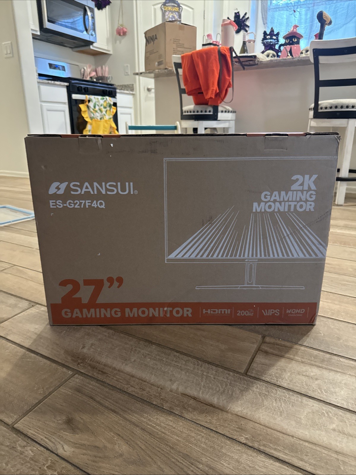 SANSUI 27 Inch 2560X1440 IPS Gaming Monitor 200Hz 180Hz 1Ms ES-G27F4Q - NIOB