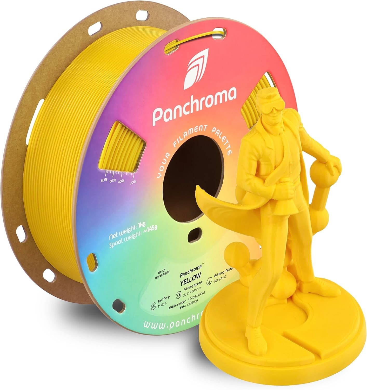 Brand New Polymaker Panchroma 1.75mm 1 kg Yellow