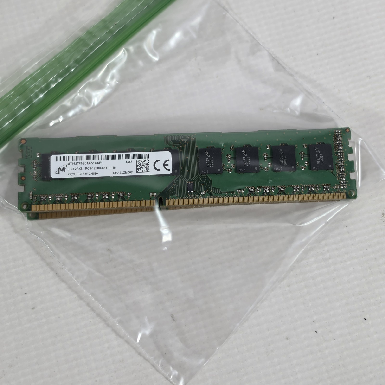 Micron 32GB (4x8GB) PC3-12800u DDR3-1600MHz 2Rx8 Non-ECC MT16JTF1G64AZ-1G6E1 RAM