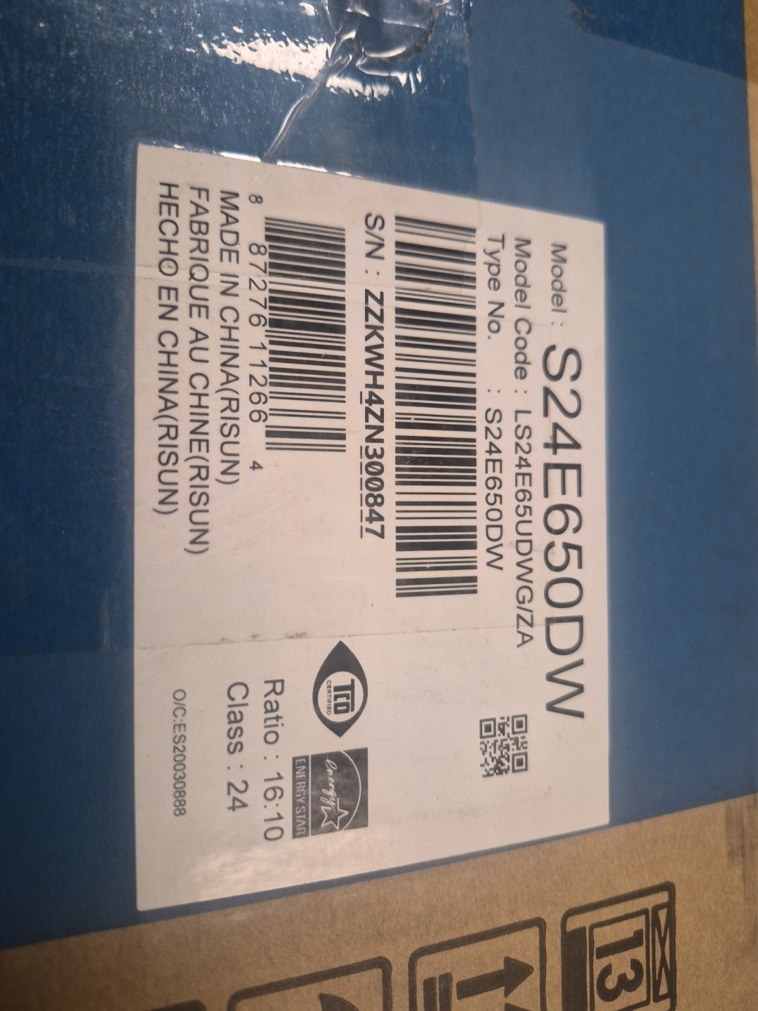 Samsung S24E650DW 24" Advanced Business Monitor in Black