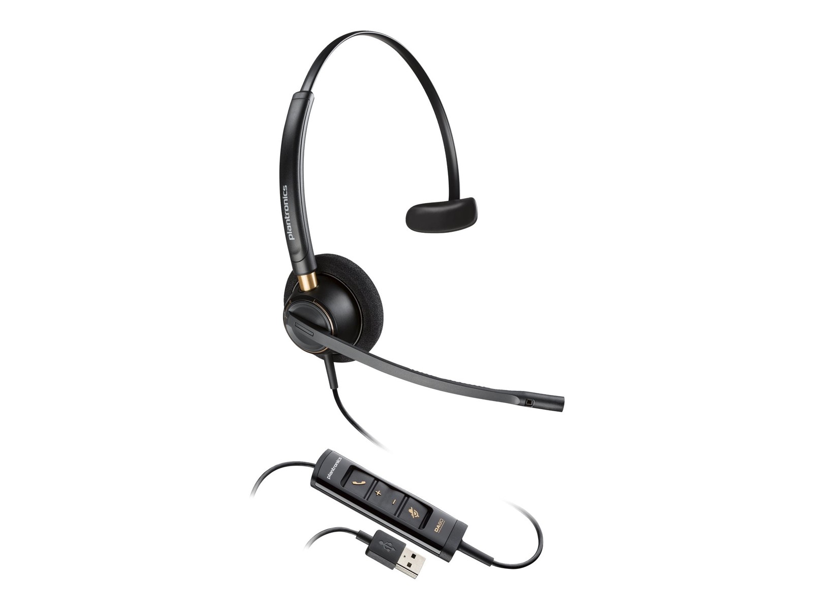 Plantronics 783R1AA EncorePro 515 USB-A Mono Headset