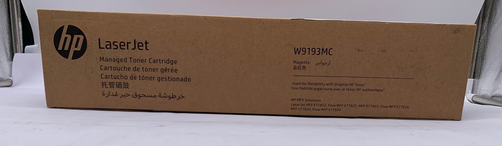 Genuine HP W9193MC Toner Cartridge Magenta LaserJet Managed, OEM