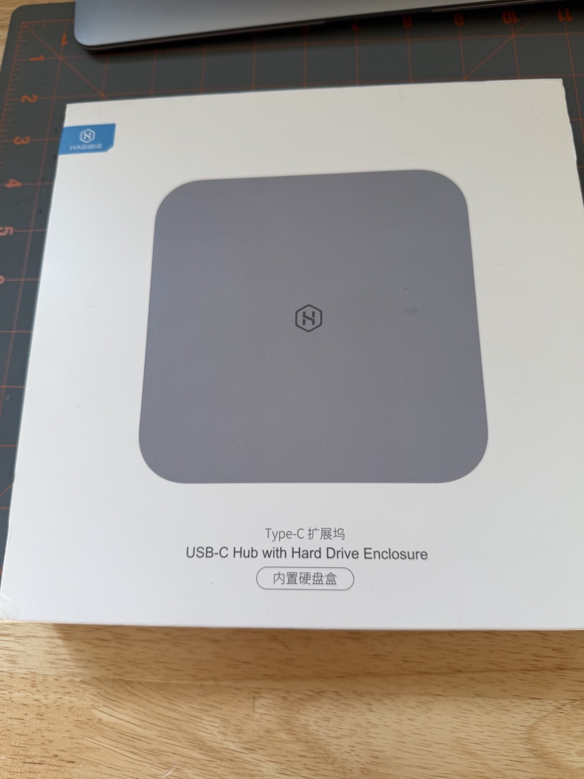Hagibis MC25 USB-C Hub with Hard Drive Enclosure / Type-C 