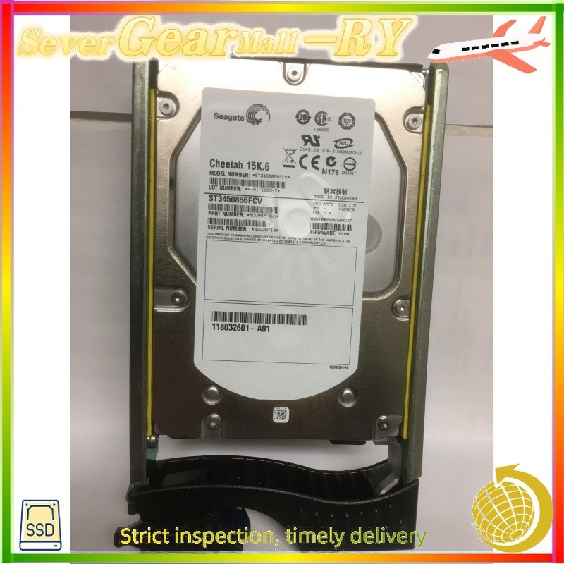 EMC Seagate 005048849 ST3450856FCV 450GB 15k.6 4gb Fc 9cl007-031 FIBRE CHANNEL