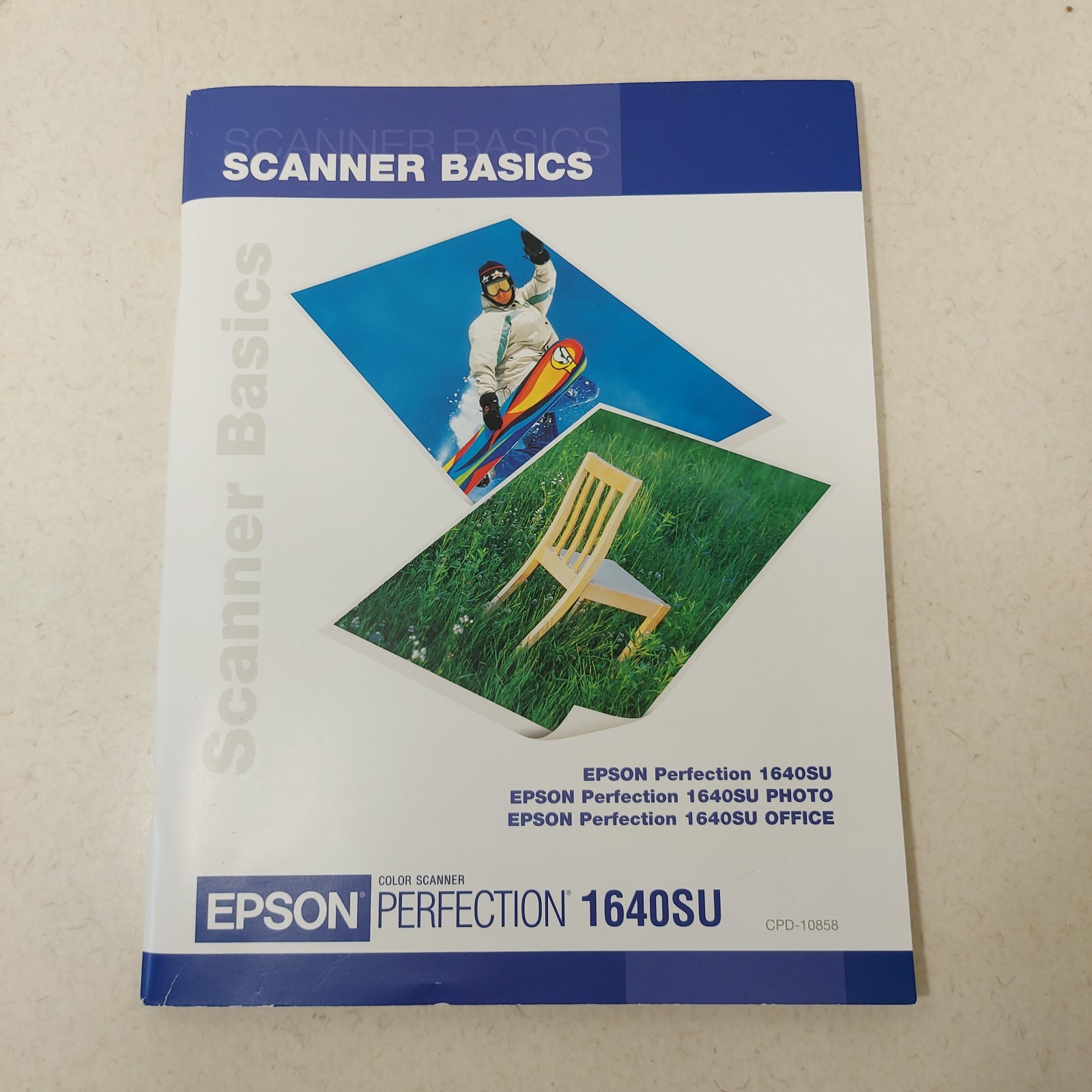 Epson Perfection 1640SU Manual