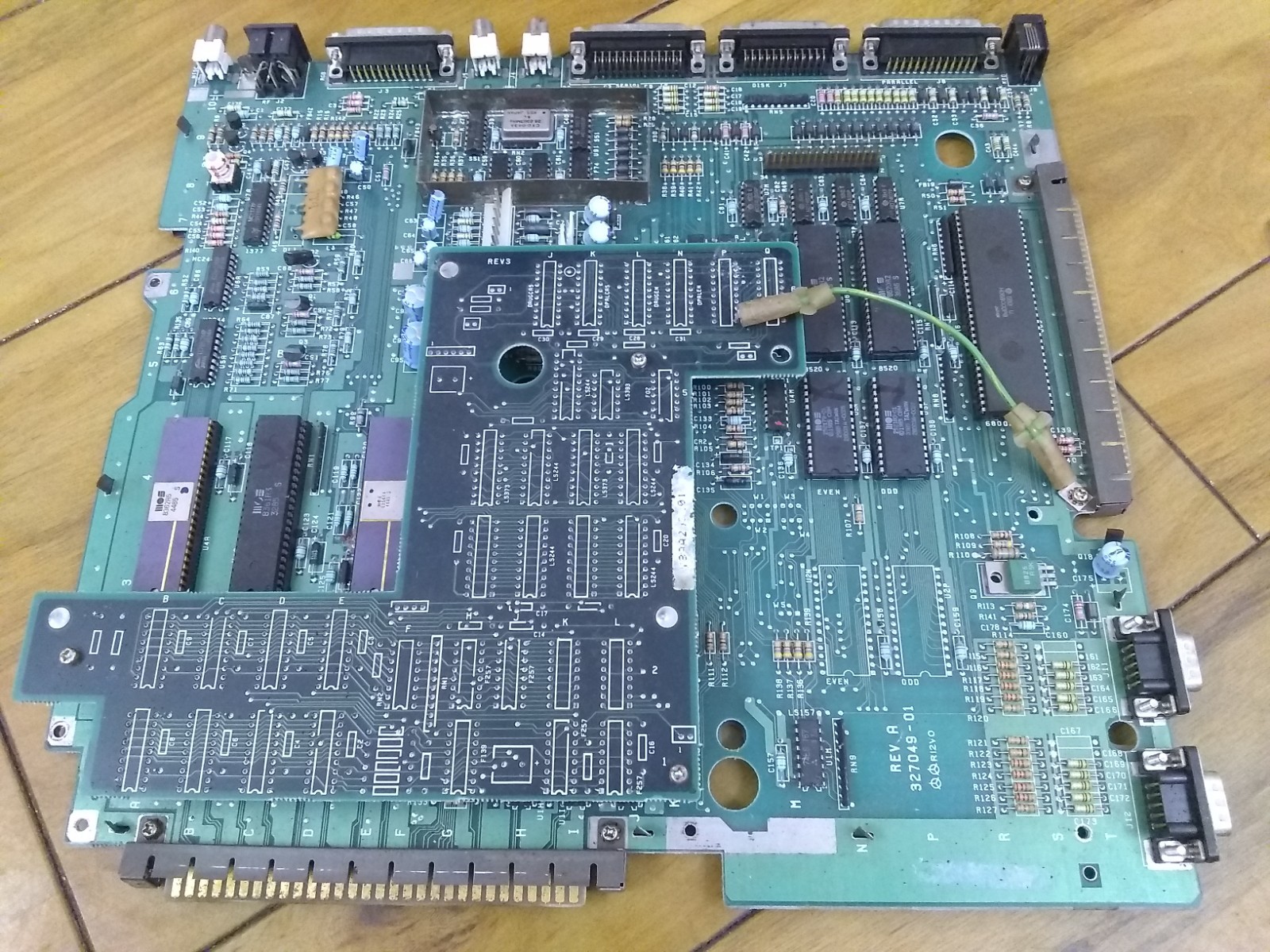 Amiga 1000 Motherboard W/ Daphne Chip, Commodore A1000 (As-Is)