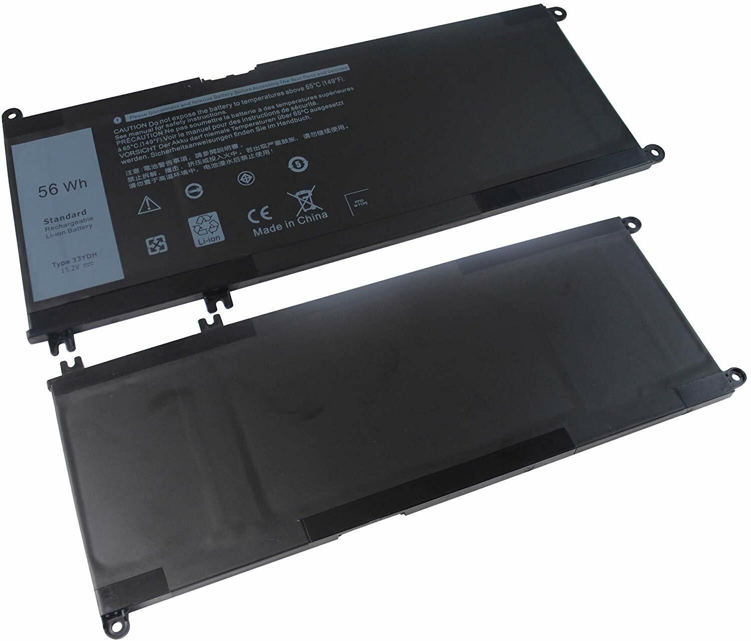 56Wh 15.2V Battery For Dell Inspiron 17 7778 7779 7773 P30E 81PF3 33YDH PVHT1