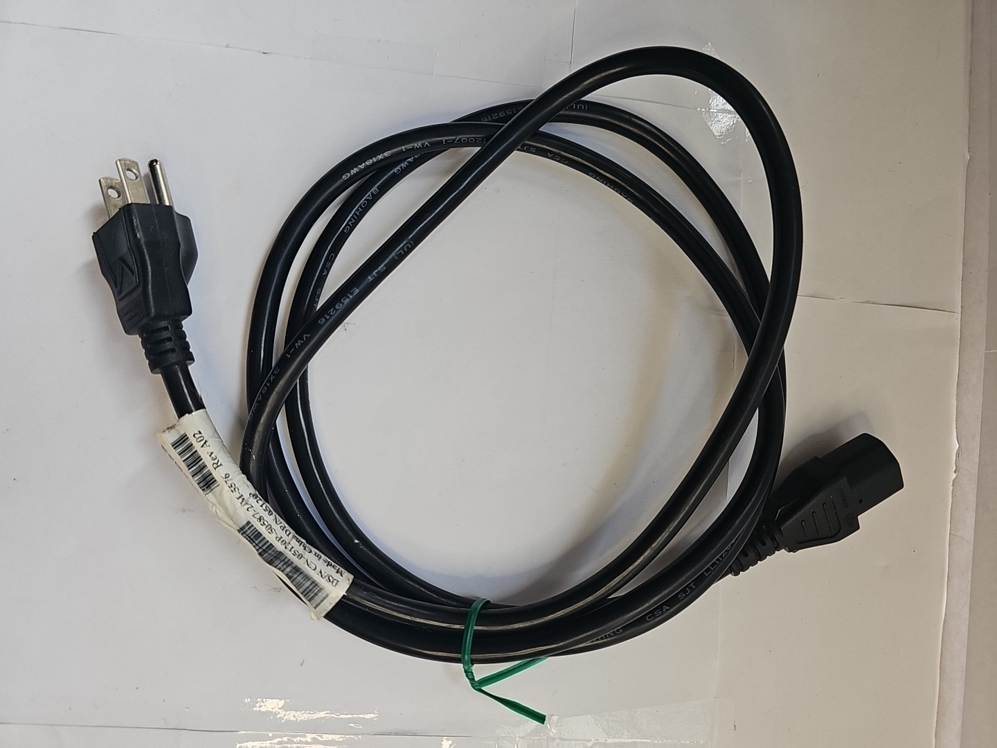 Volex V1625 10A 125V SMI E62405SP SP204 Power Cord PC Cable 6ft