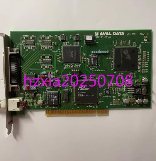 1pc used  AVAL DATA APC-3321 acquisition card 