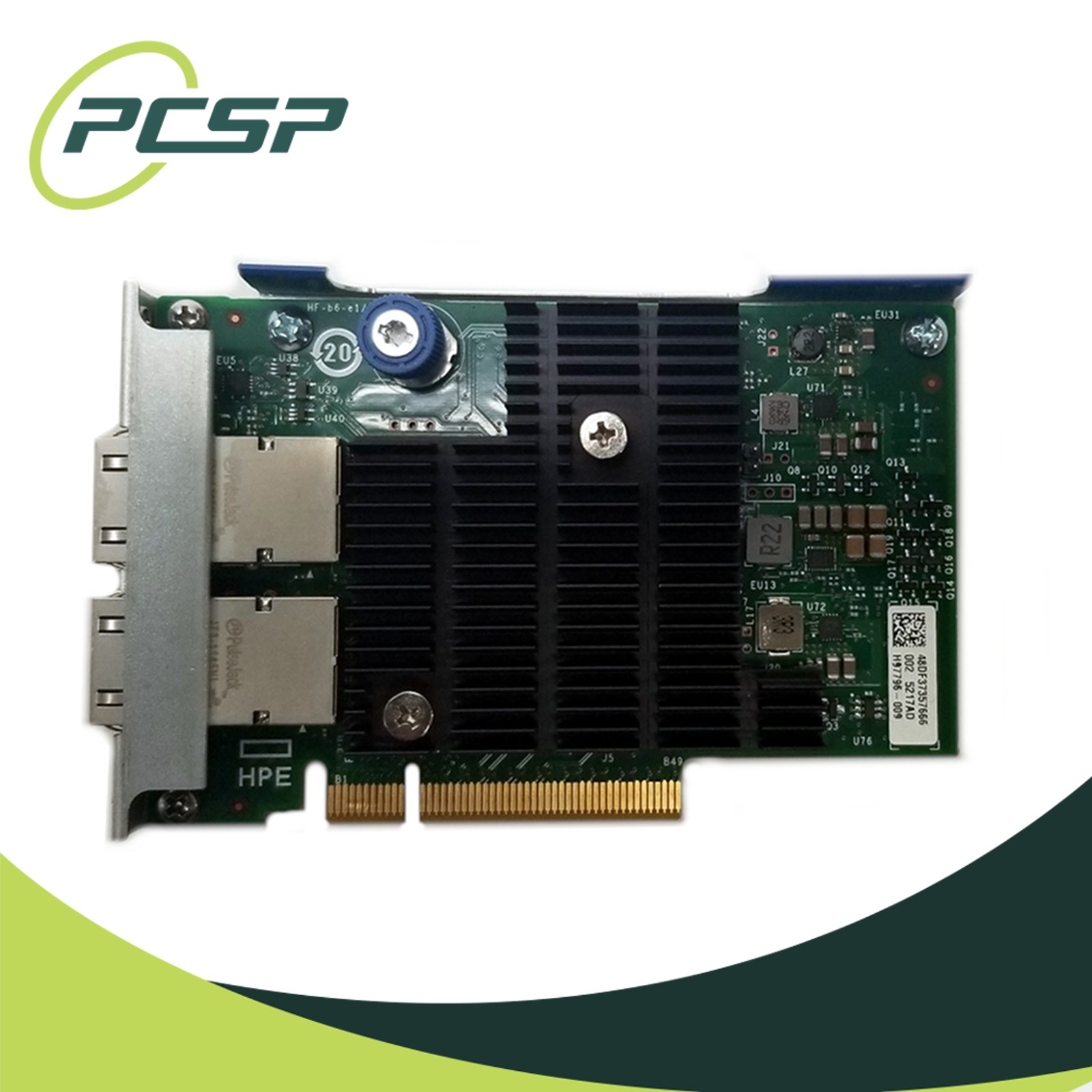 HPE 562FLR-T 840138-001 Dual Port 10GBps RJ-45 Ethernet Network Adapter Card