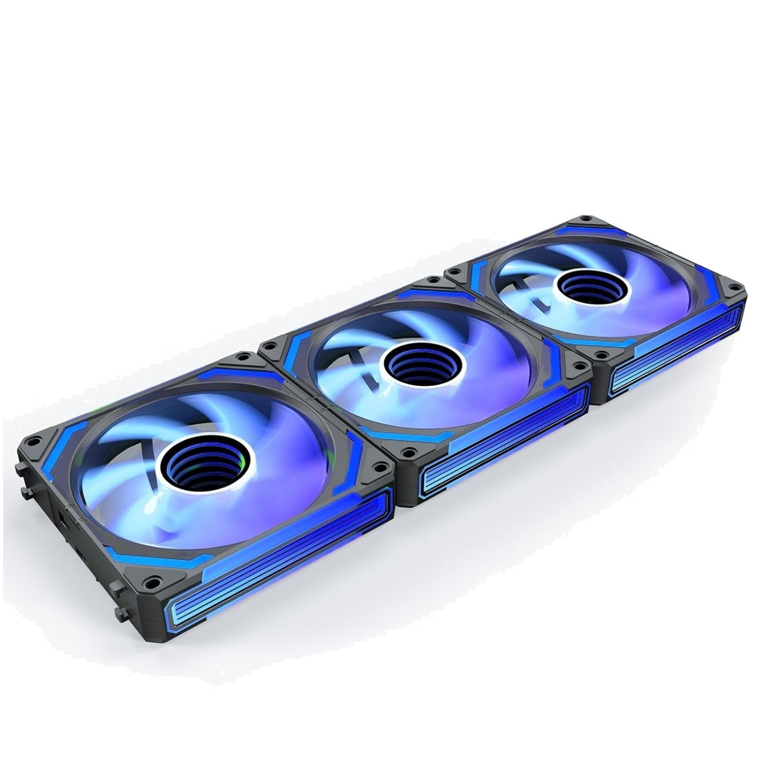 Efficient Heat Dissipation RGB Fan Pack, Silent Design