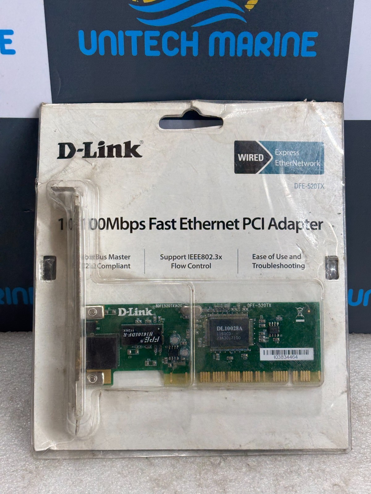 D-Link DFE-520TX / 10/100Mbps Fast Ethernet  PCI Adapter