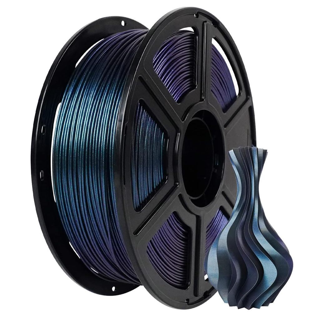 FLASHFORGE Chameleon PLA Color Changeable 3D Printer Filament 1kg Burnt Titanium