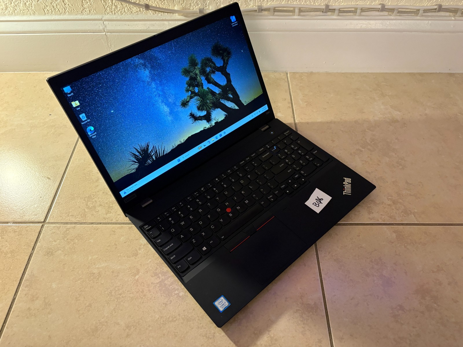 Lenovo ThinkPad Laptop T590 15.6 i7-8665U CPU 16GB RAM 512GB SSD Windows 11 Pro