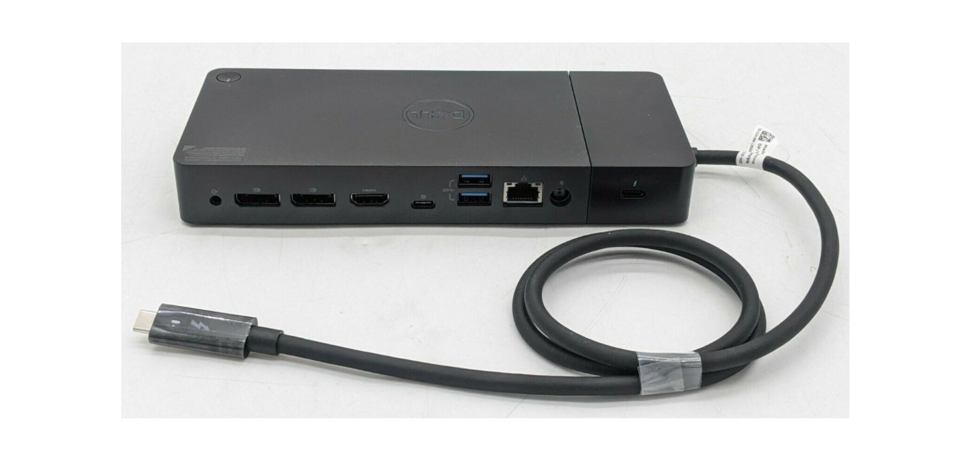 Lot of 8 Dell WD19TB Thunderbolt 3 USB-C Dock No AC: Good