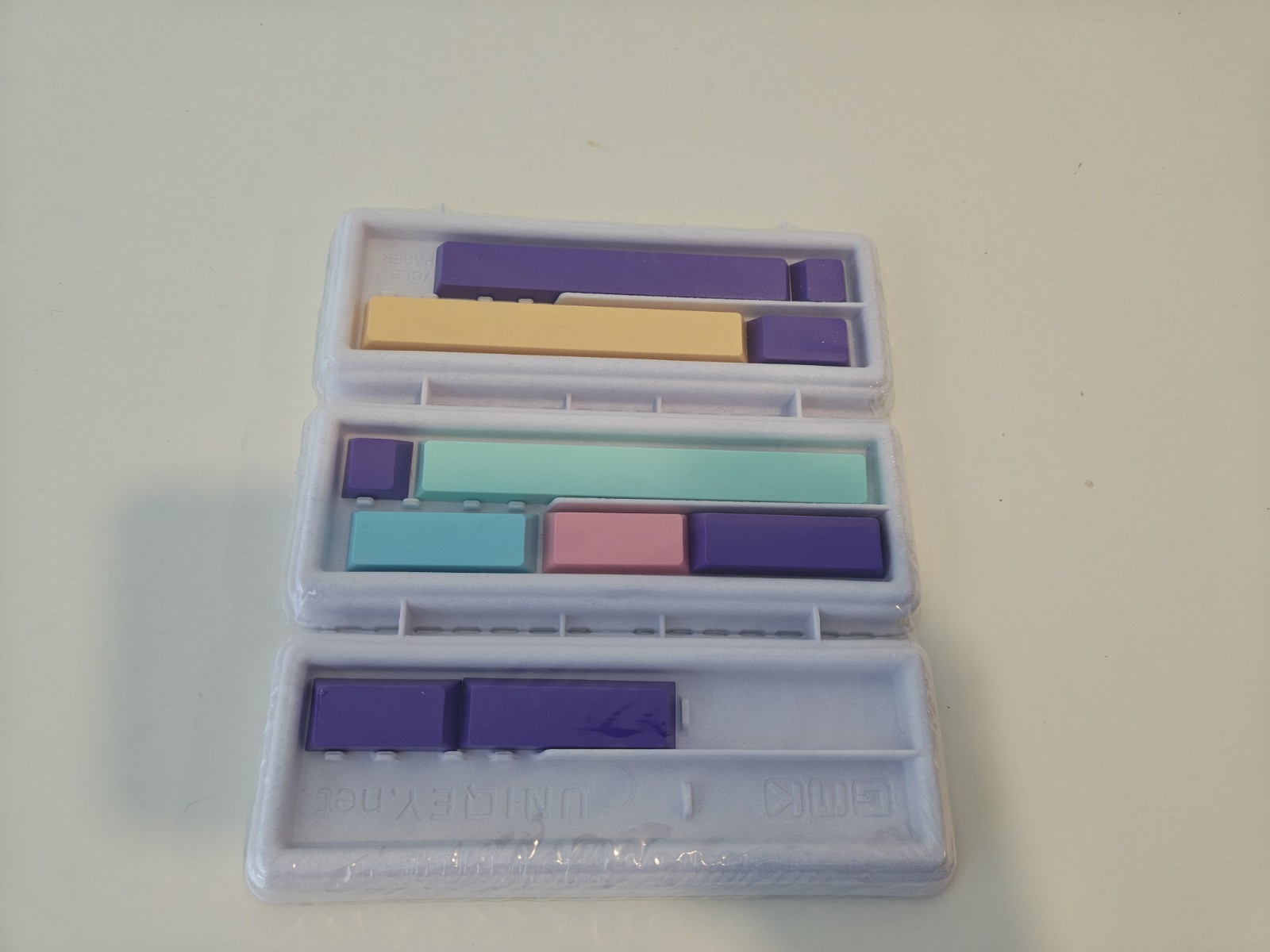GMK Drop Mito Serenity Spacebars Kit Standard Multicolor Keyboard Keycap Set