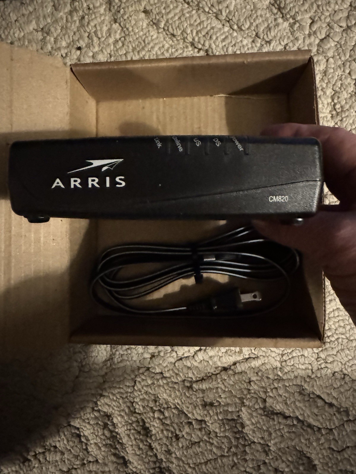 Arris CM820A Cable/3.0 Modem cm820a  Tested and Sealed