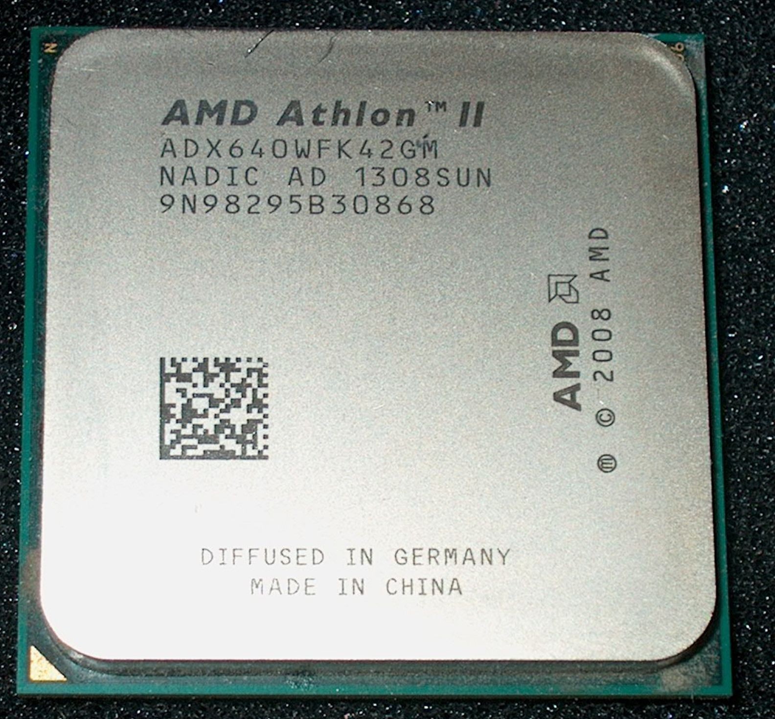 AMD Athlon II X 4  3.0GHz 640 Quad-Core Processor, ADX640WFK42GM, AM3, US SELLER