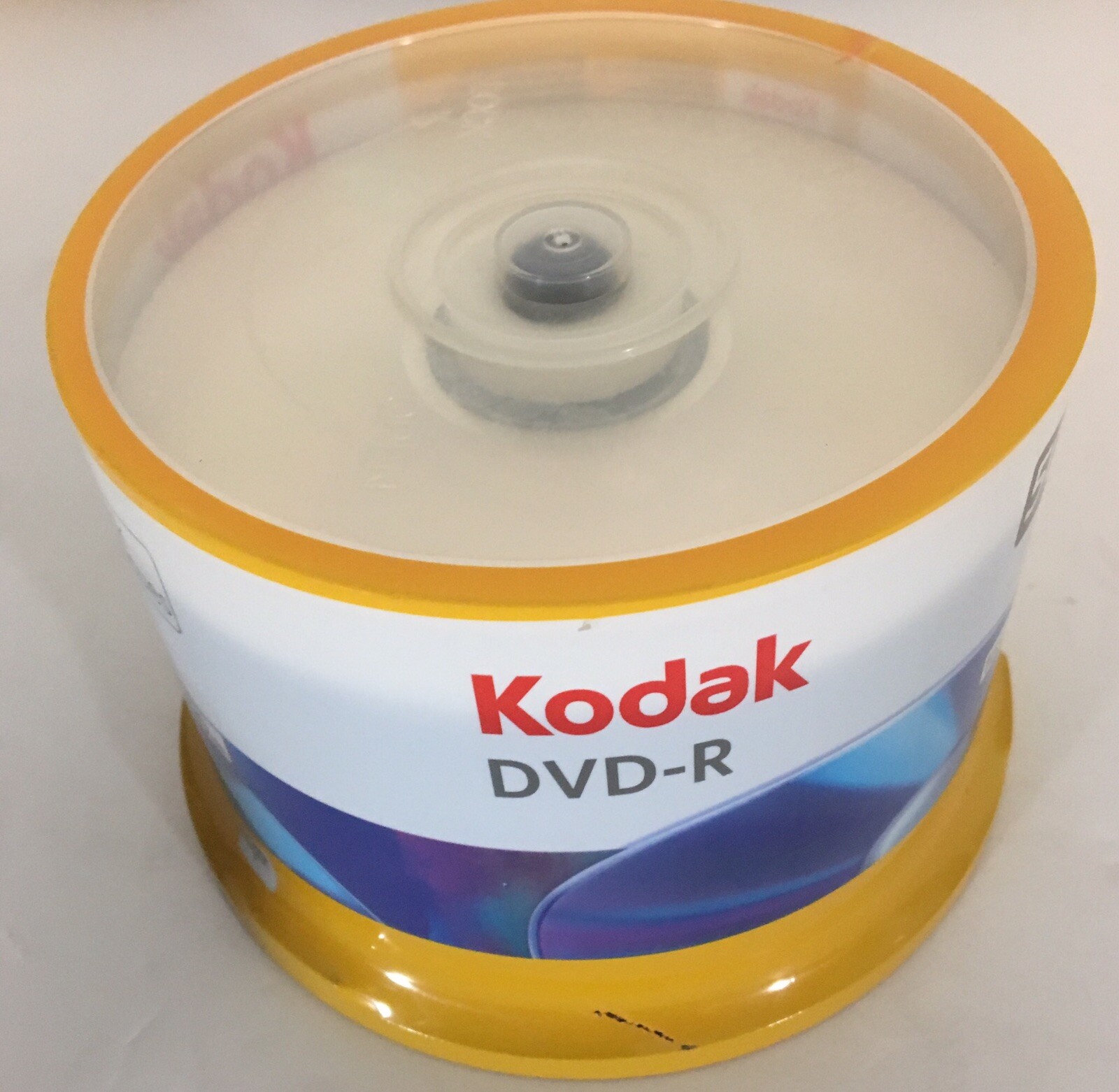 Kodak 16x 4.7GB 120-Minute DVD-R Media 50-Piece Pack - Spindle/Cake Box NEW