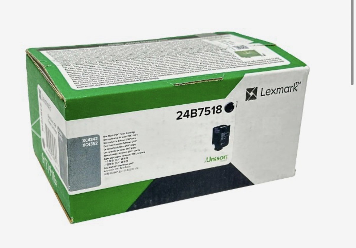 Lexmark 24B7518 High Yield Black Toner Cartridge for XC4342 XC4352 Sealed