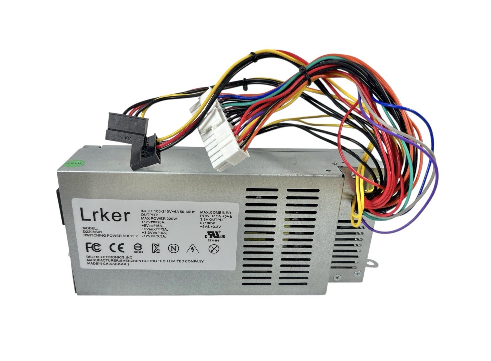 Lrker D220A5301 220W Switching Power Supply SFF 24-Pin SATA