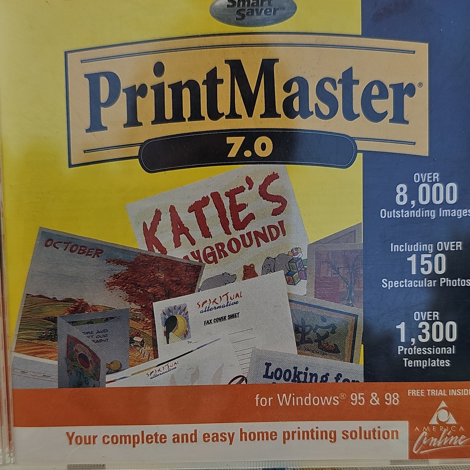PrintMaster PrintMaster 7.0 Home Printing CD English for Windows 95/98
