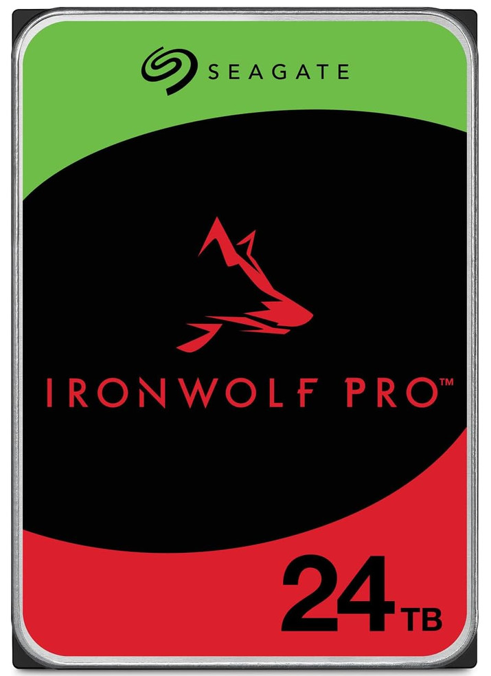 Seagate IronWolf Pro 24TB HDD ST24000NT002 New and Sealed, SHIPS USA