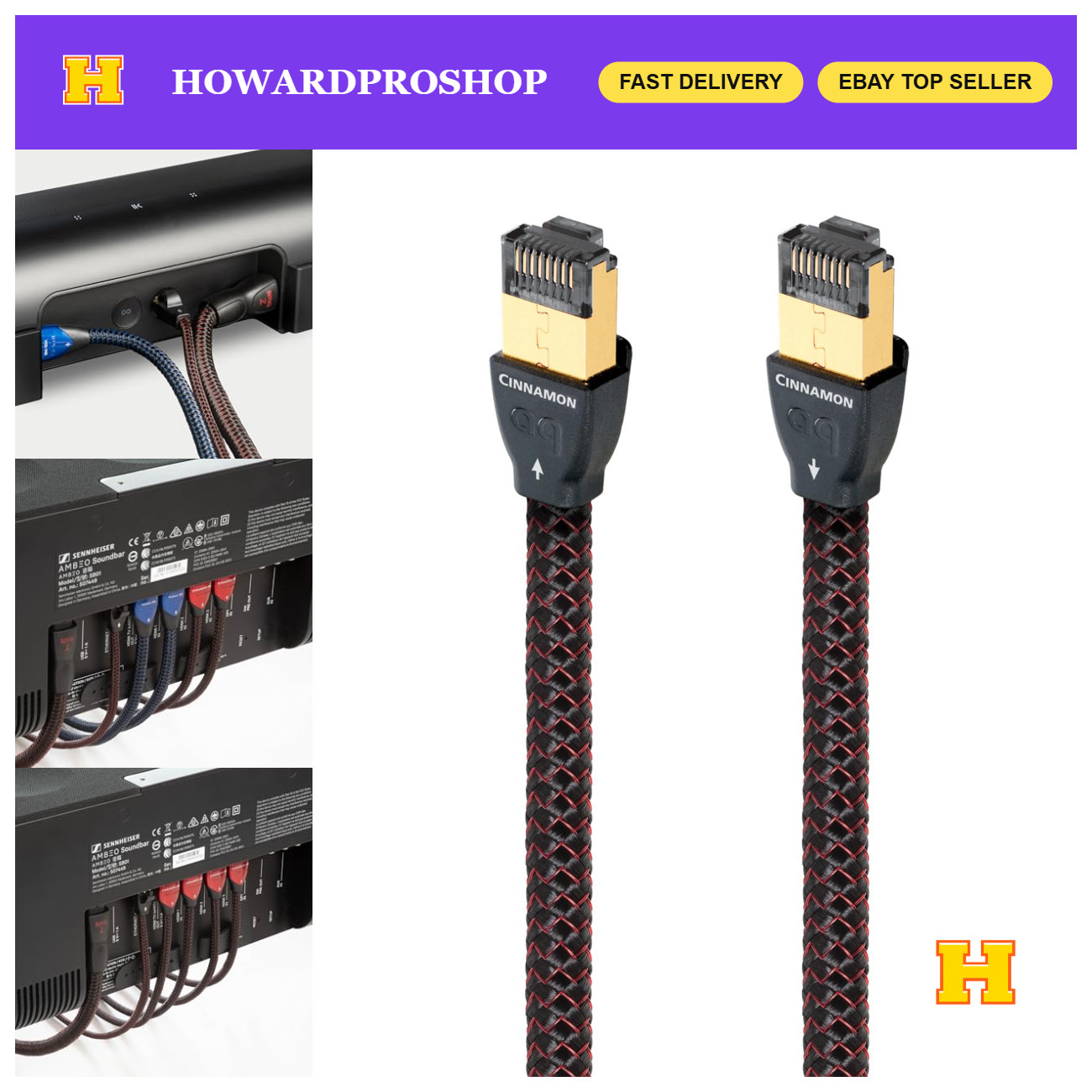 High-Speed Ethernet Cable 1.5m, Cat 6, RJ45, Ultra-Flexible, Network Cable
