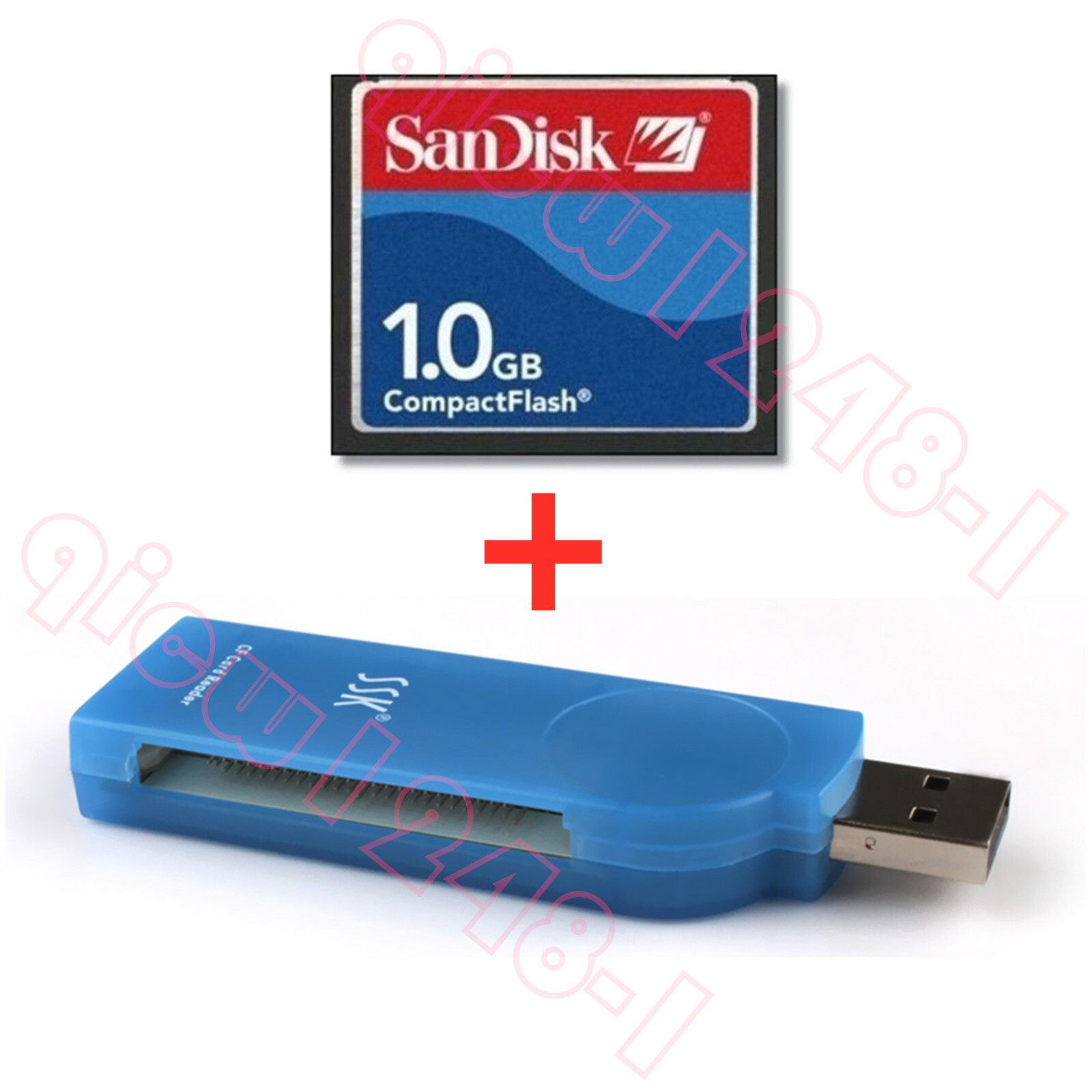 1.0 GB CNC CF Compact Flash card + SSK USB2.0 Card reader FANUC